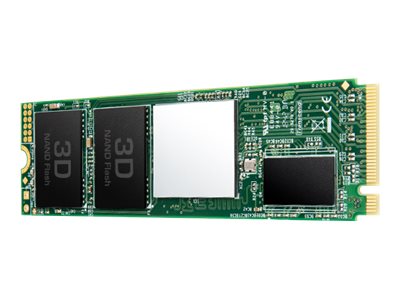 TRANSCEND 1TB M.2 2280 PCIe Gen3x4 M-Key 3D TLC with Dram Seitenansicht