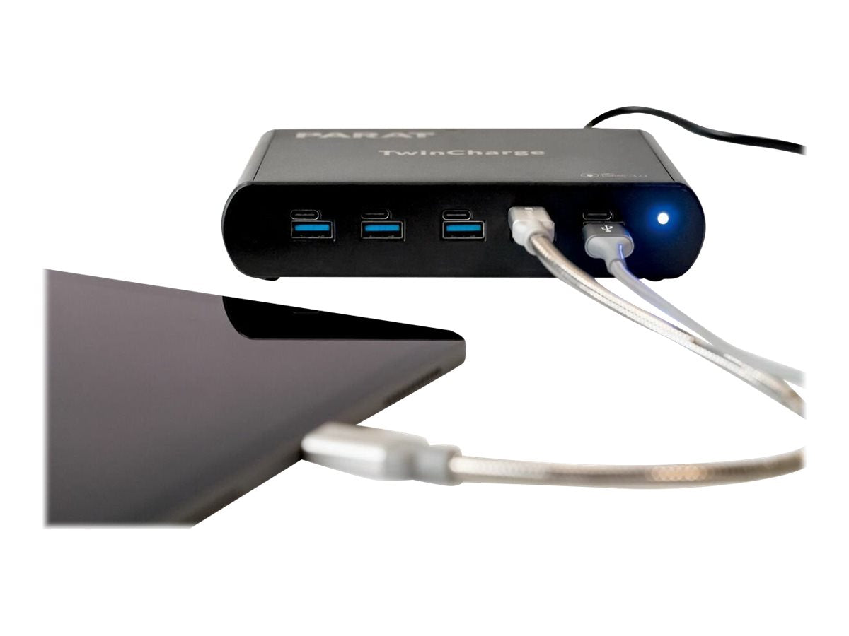 PARAT PARAPROJECT TC5 TwinCharger GaN Seitenansicht