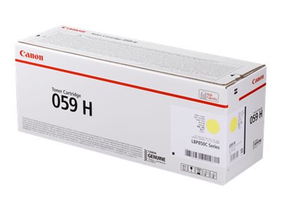 CANON Cartridge 059 High yield Yellow Toner Vorderansicht