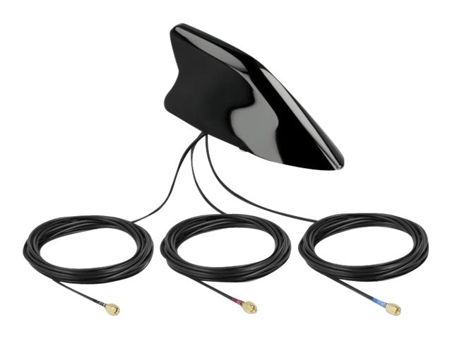 DELOCK Shark Fin Antenne mit LTE + WLAN + GNSS Multiband