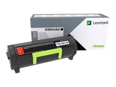 LEXMARK High Yield 8,5k Toner Regular Open Channel Schwarz (MS/MX417) Vorderansicht