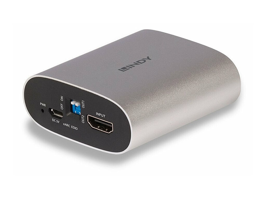 LINDY 4K60 HDMI eARC Extractor Seitenansicht