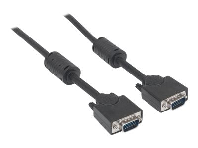 MANHATTAN SVGA Monitorkabel HD15 Stecker auf HD15 Stecker Detailansicht