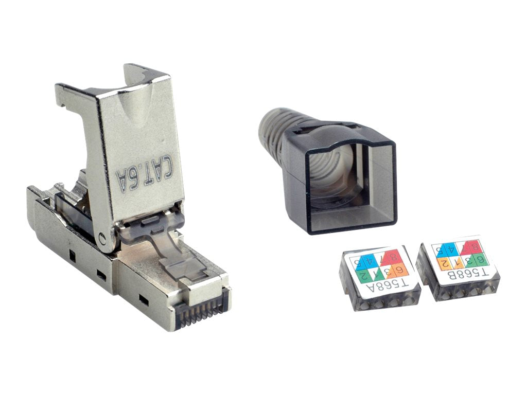 VALUE feldkonfektionierbarer RJ-45 Stecker Kat.6A Class EA STP - Detailansicht