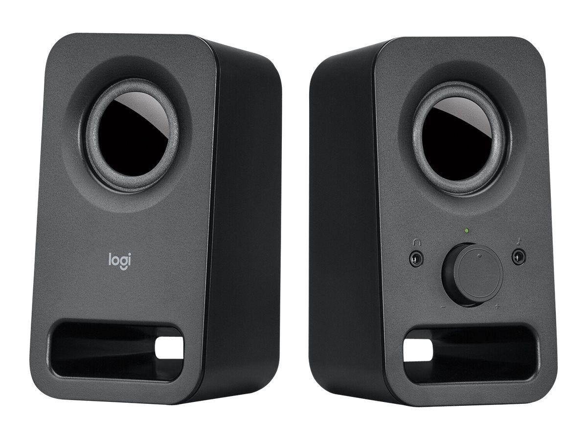 LOGITECH Z150 Speakers black - Seitenansicht