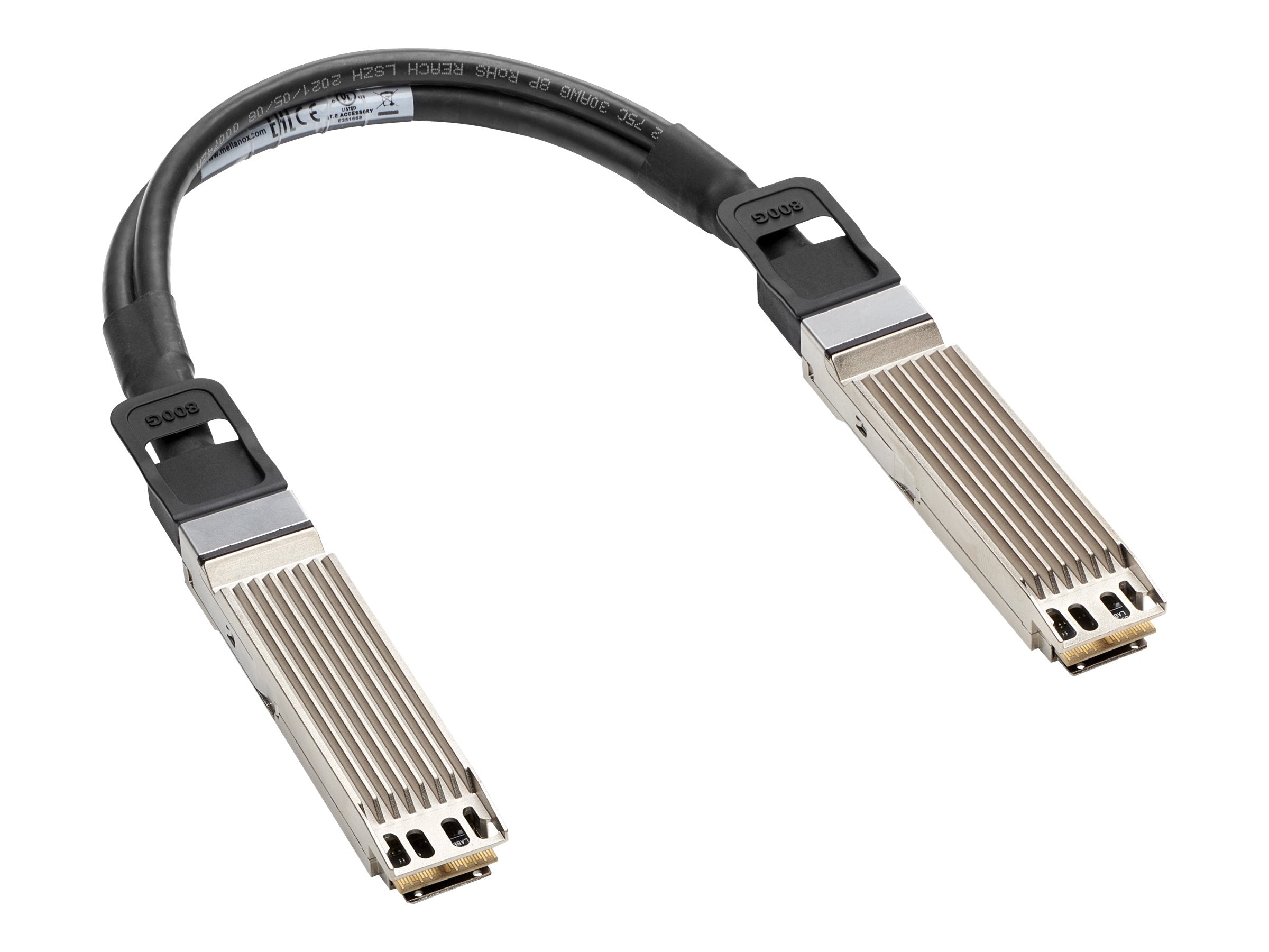 HPE InfiniBand NDR OSFP to OSFP 1.5m Switch-Switch Direct Attach Copper Cable