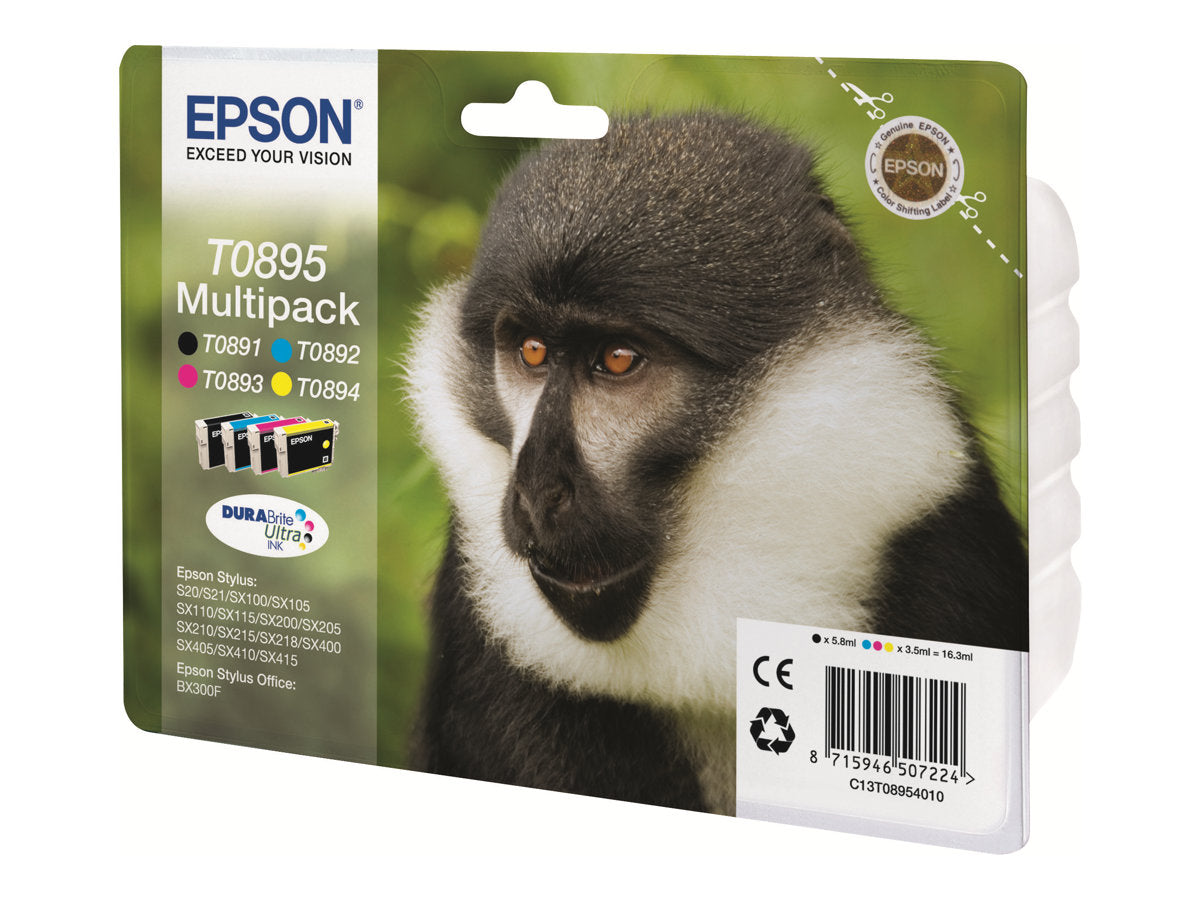 EPSON T0895 Tintenpatrone Vorderansicht