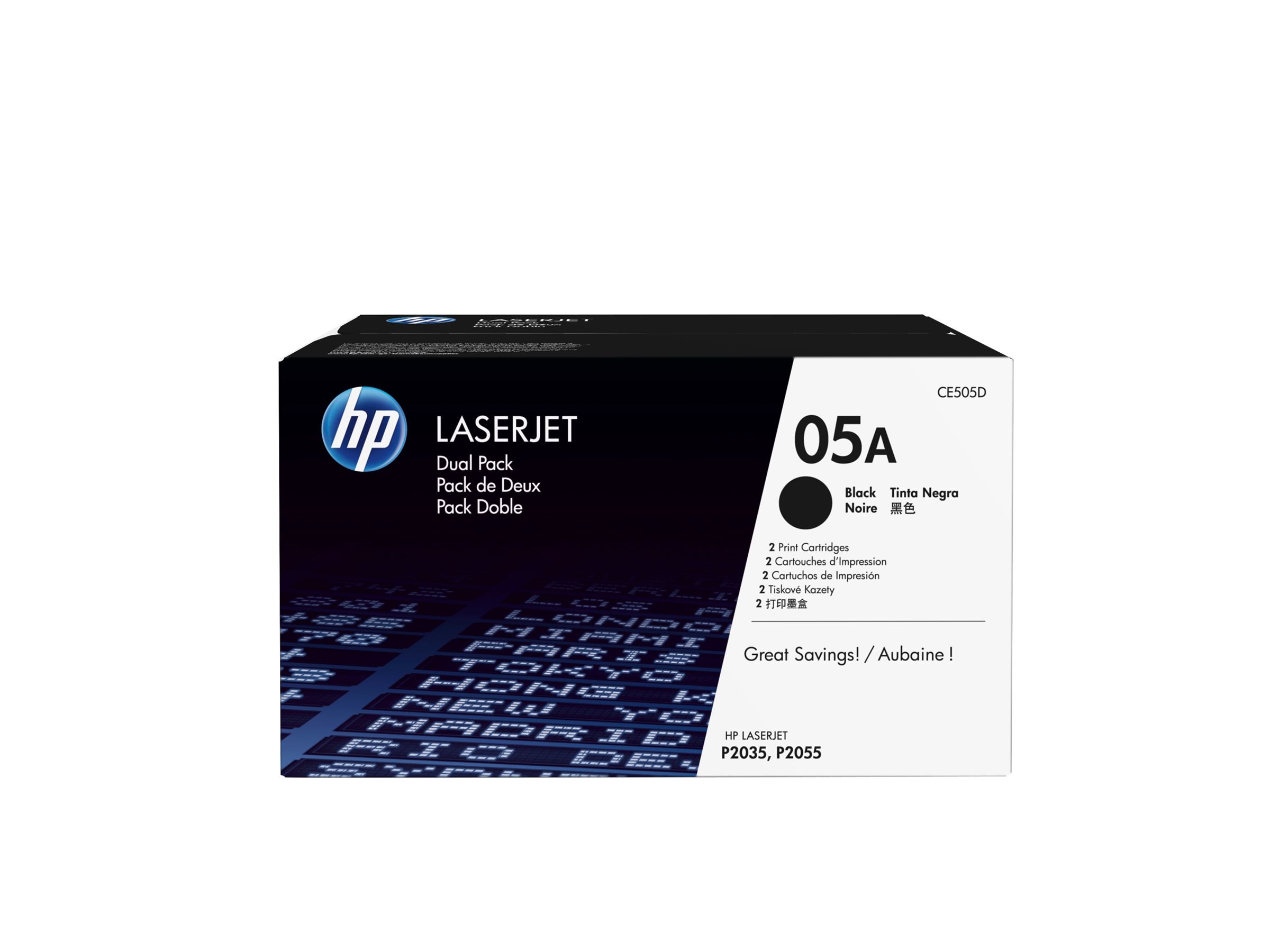 HP 05A LaserJet Toner Verpackung