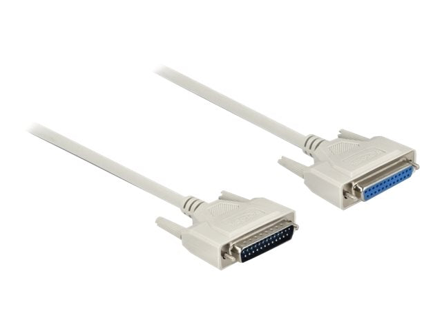 DELOCK Serielles Kabel D-Sub 25 Stecker zu Buchse 10m - Verpackung