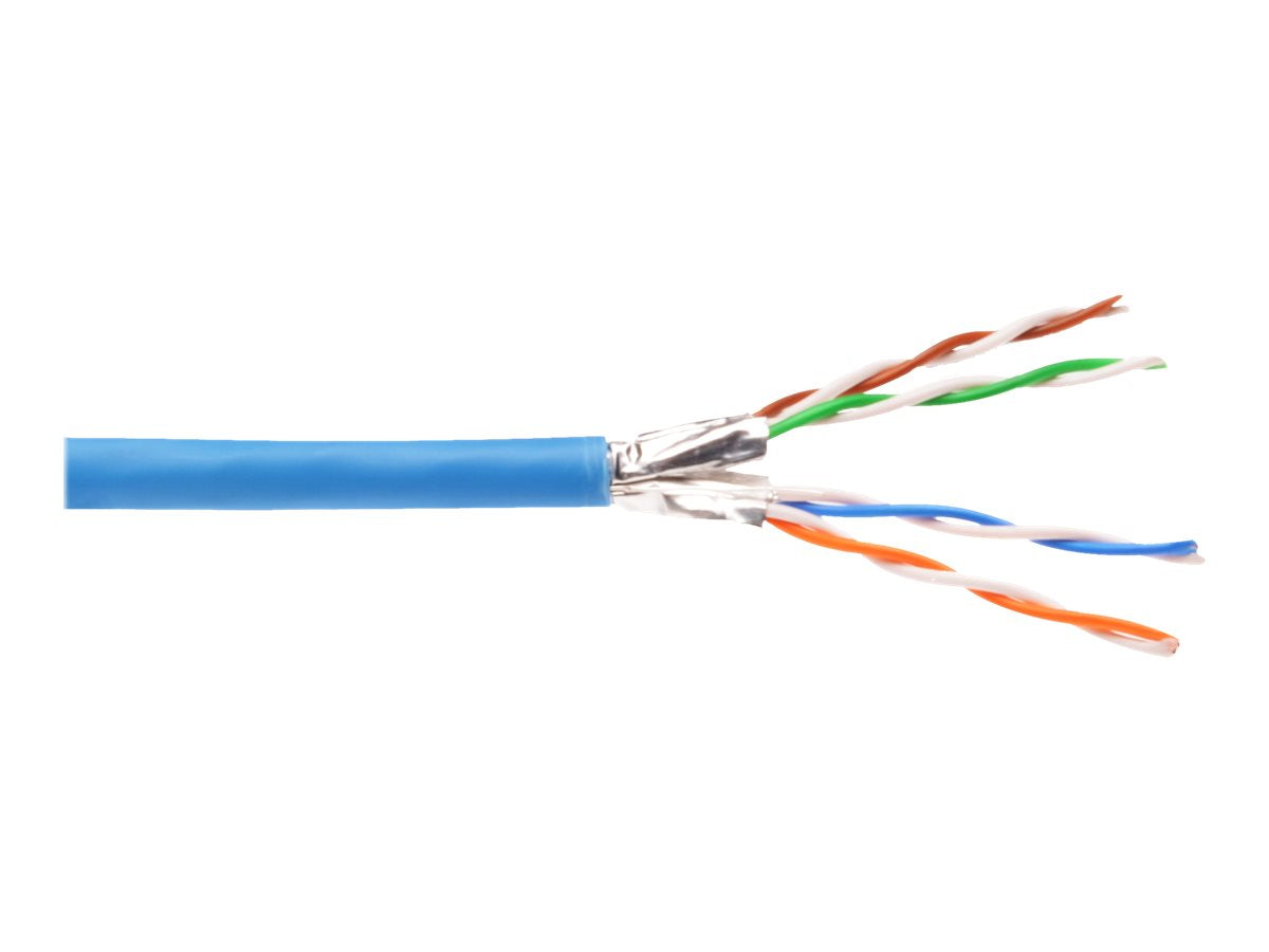 DIGITUS CAT 6A U-FTP Roh-Installationskabel 500m Vorderansicht
