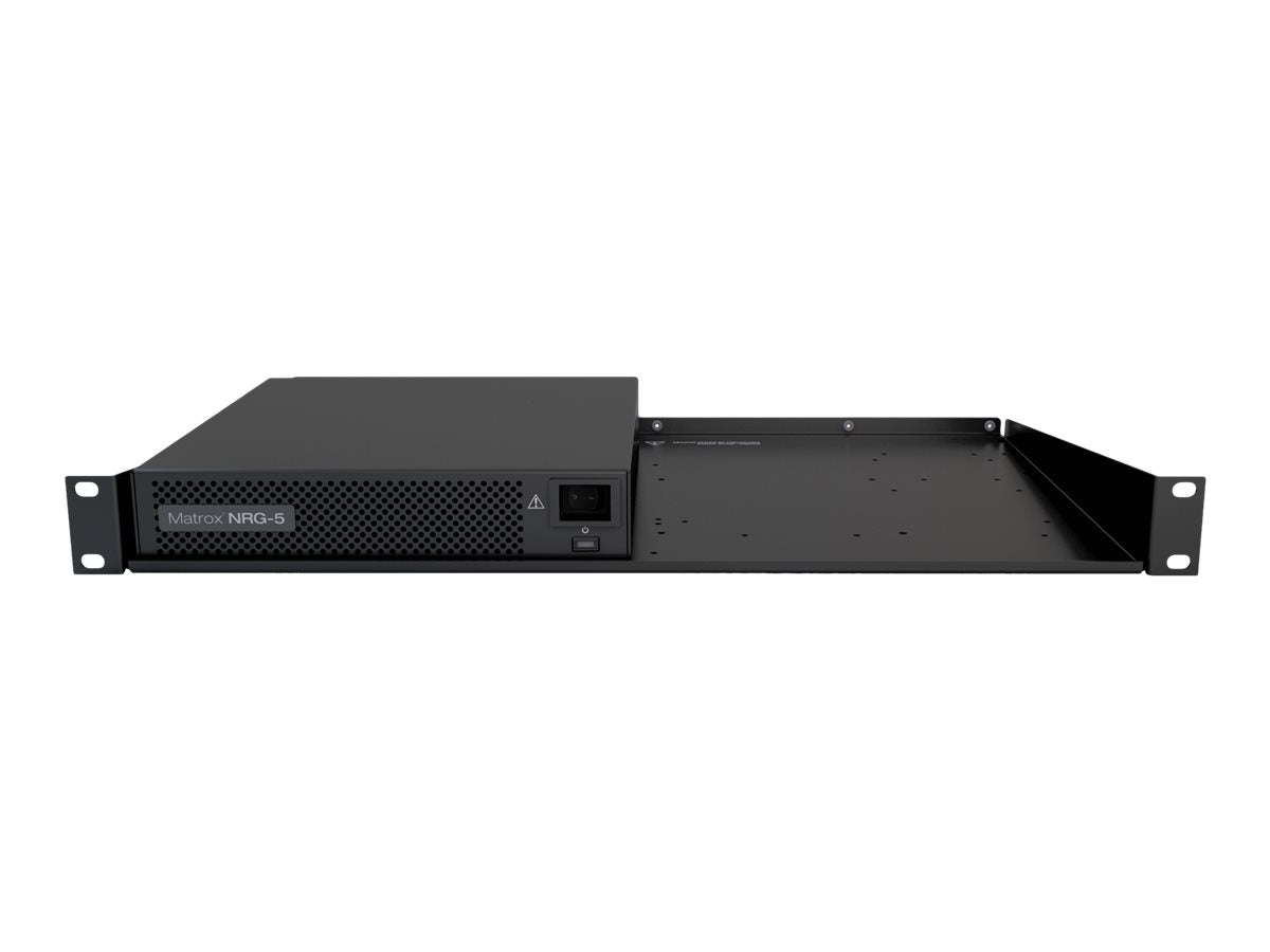 Vorderansicht des MATROX NRG Redundant 300W Stromversorgungsgehäuse