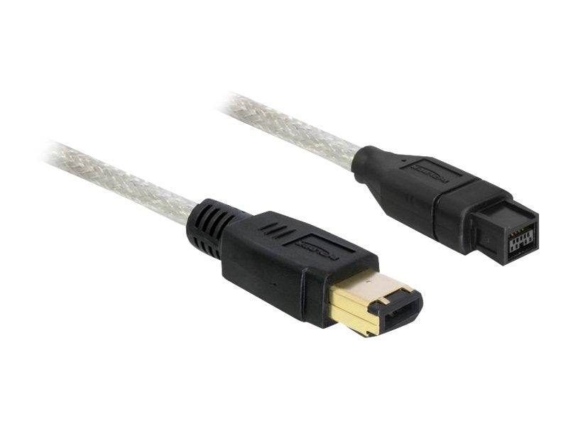 DELOCK Kabel FireWire B 3,0m St9/St6 Vorderansicht