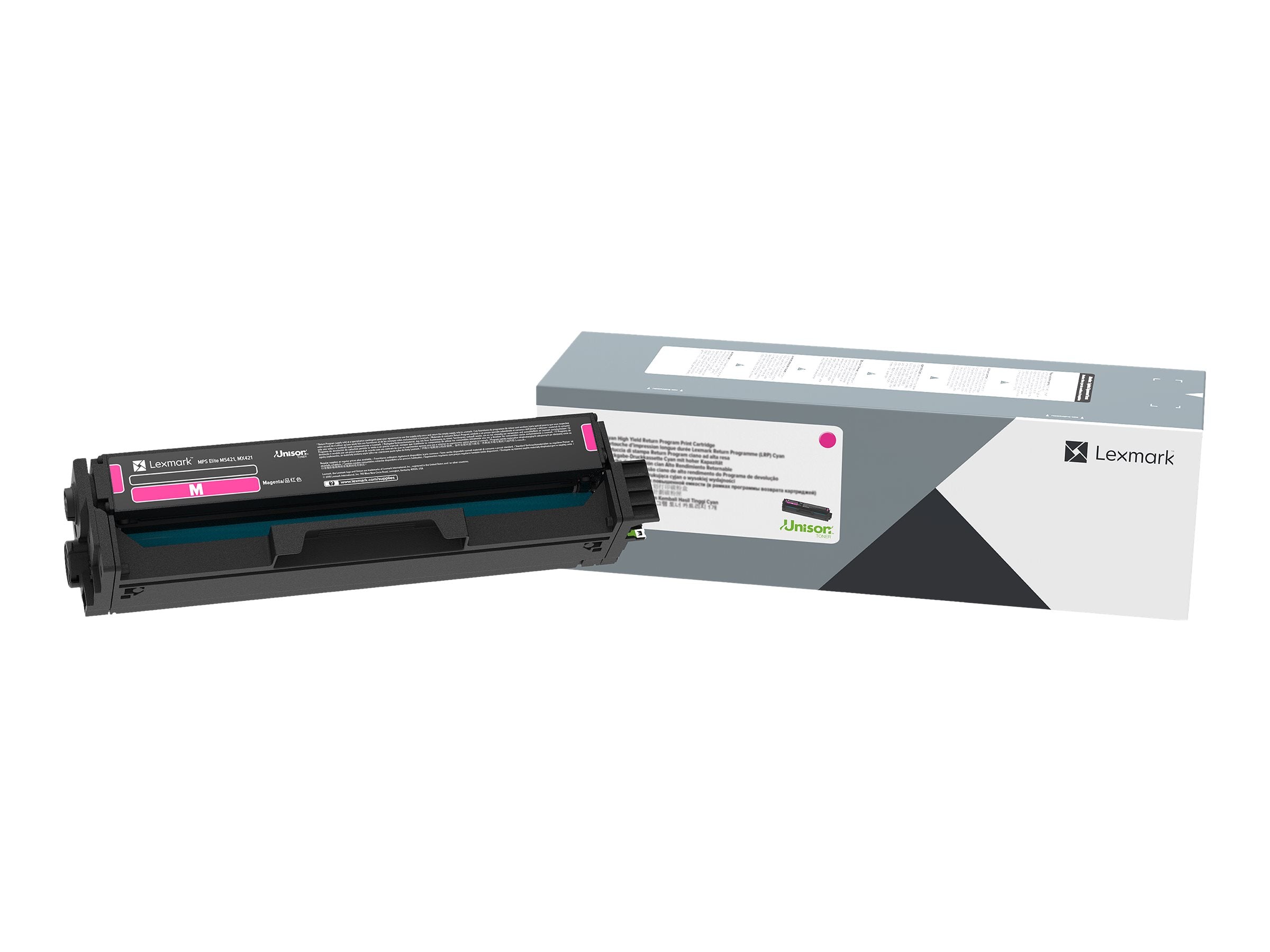 LEXMARK 20N0H30 Magenta High Yield Print Cartridge Vorderansicht