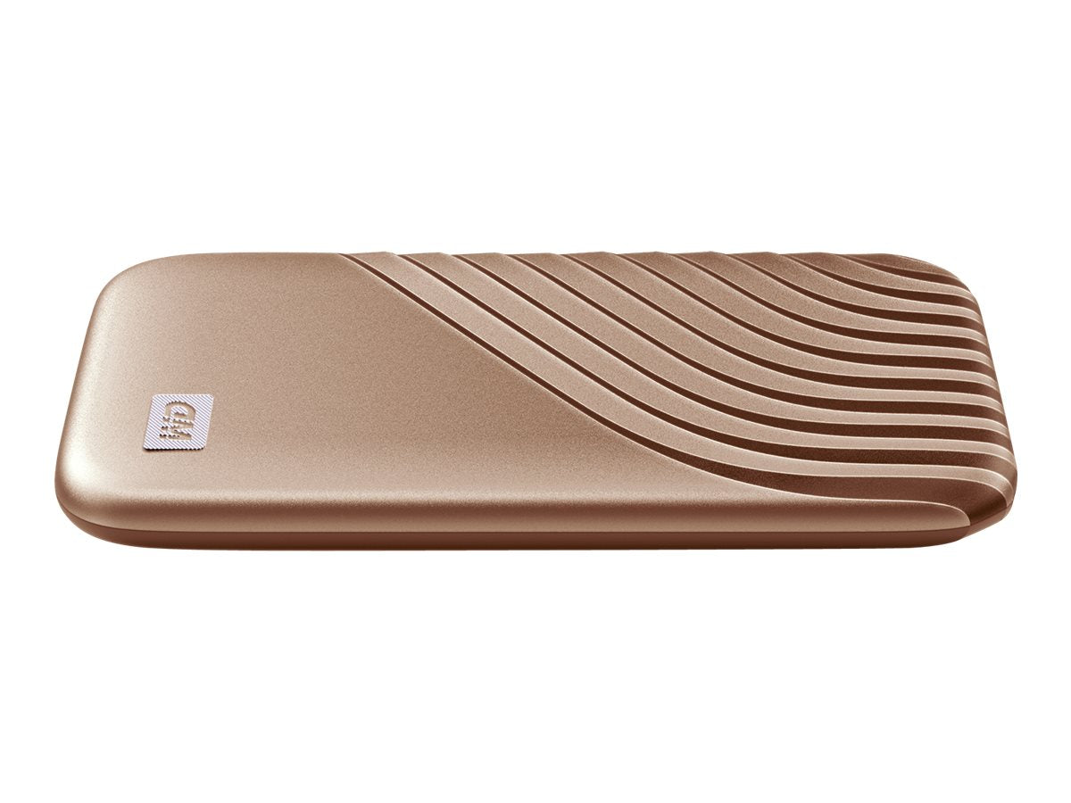 WD My Passport SSD 1TB Gold Verpackung