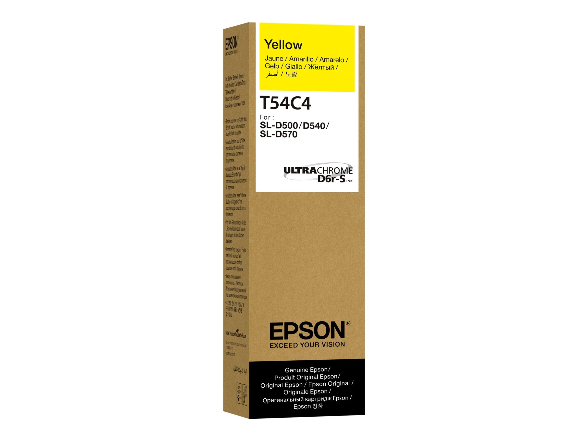EPSON 4LB T54C Yellow SURELAB SL-D500 Vorderansicht