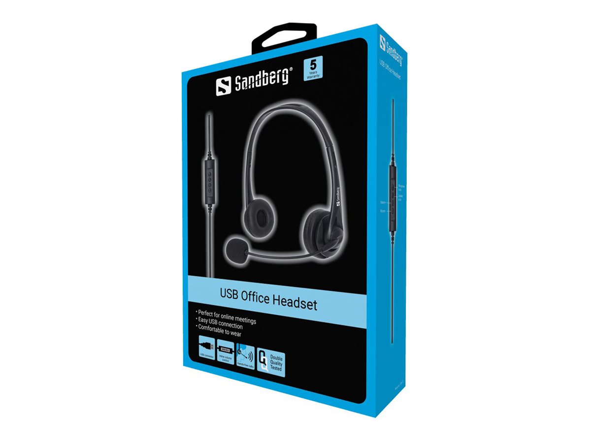 SANDBERG USB USB Office Headset Verpackung