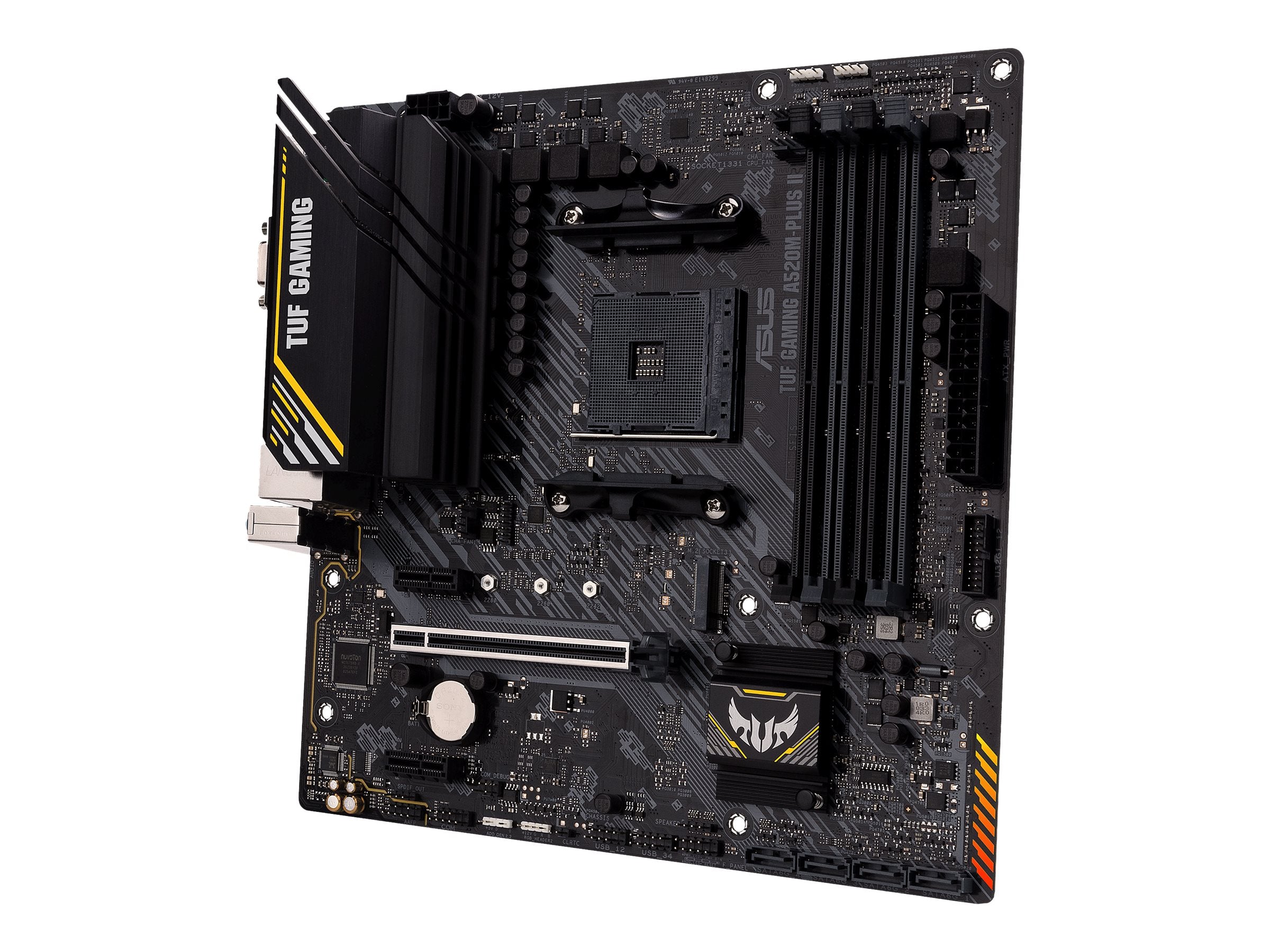 ASUS TUF GAMING A520M-PLUS II Vorderansicht