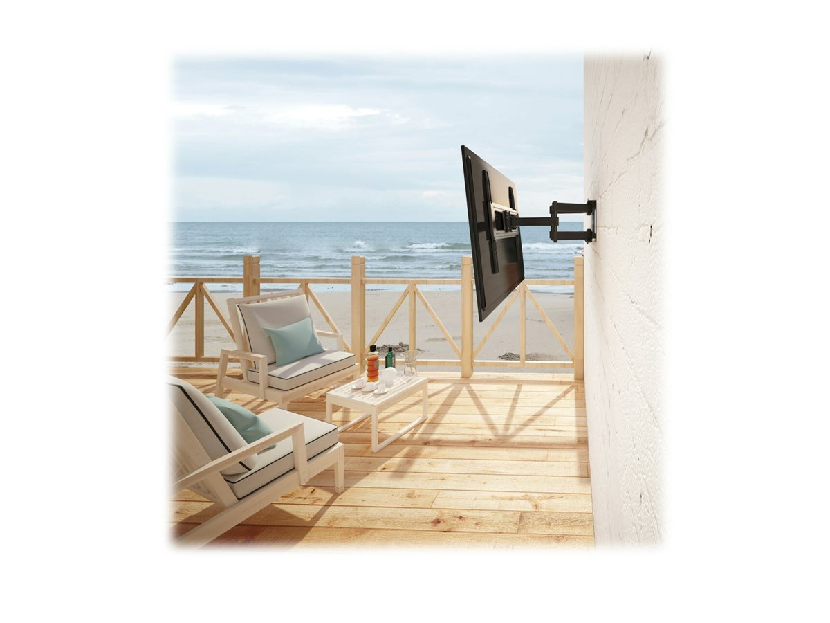 EATON TRIPPLITE Outdoor Full-Motion TV Wall Mount with Fully Articulating Arm for 93