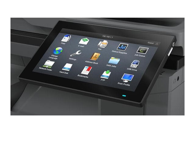 LEXMARK CX635adwe Multifunktionsdrucker Vorderansicht