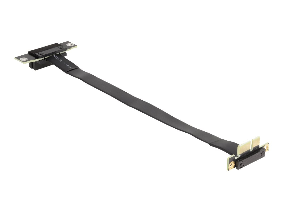 DELOCK Riser Karte PCI Express x1 Stecker 90 gewinkelt - Vorderansicht