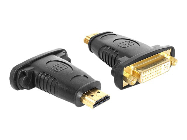 DELOCK Adapter HDMI Stecker > DVI 24+5 Pin Buchse - Vorderansicht