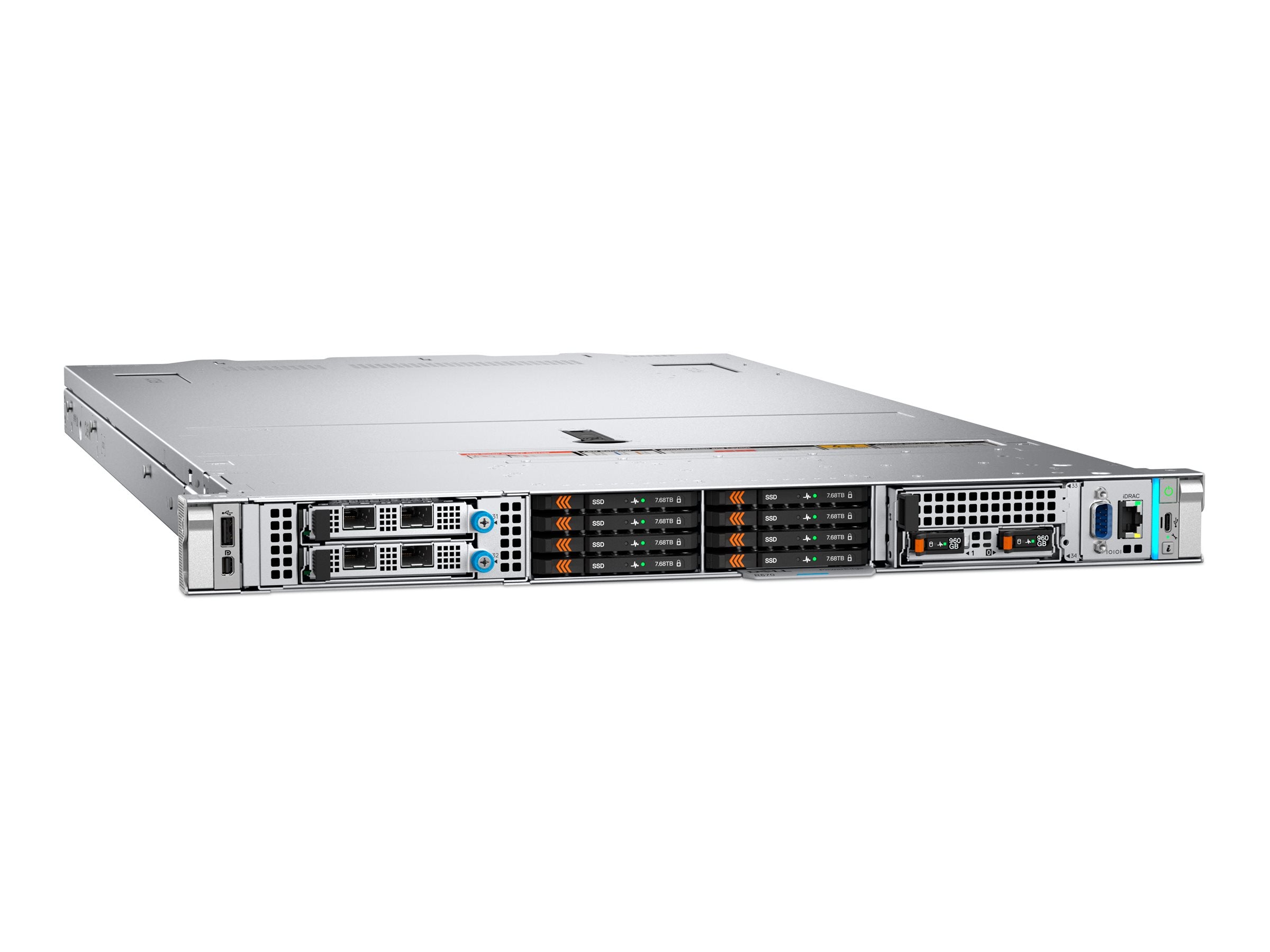 DELL PowerEdge R470 Smart Selection Intel Xeon 6517P 32GB 2x480GB SSD SATA 2x1100W H965i 3Yr Basic NBD