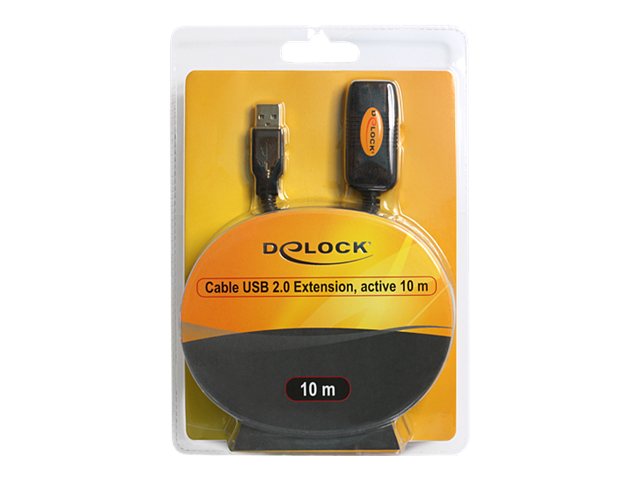 DELOCK Kabel USB 2.0 Verlängerung aktiv 10m - Anschlussansicht
