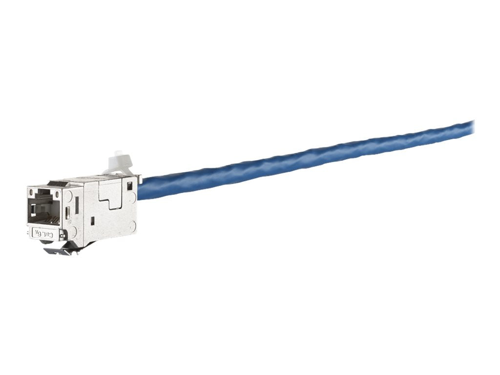 METZ CONNECT E-DAT modul Cat.6A K Jack - Keystone Vorderansicht