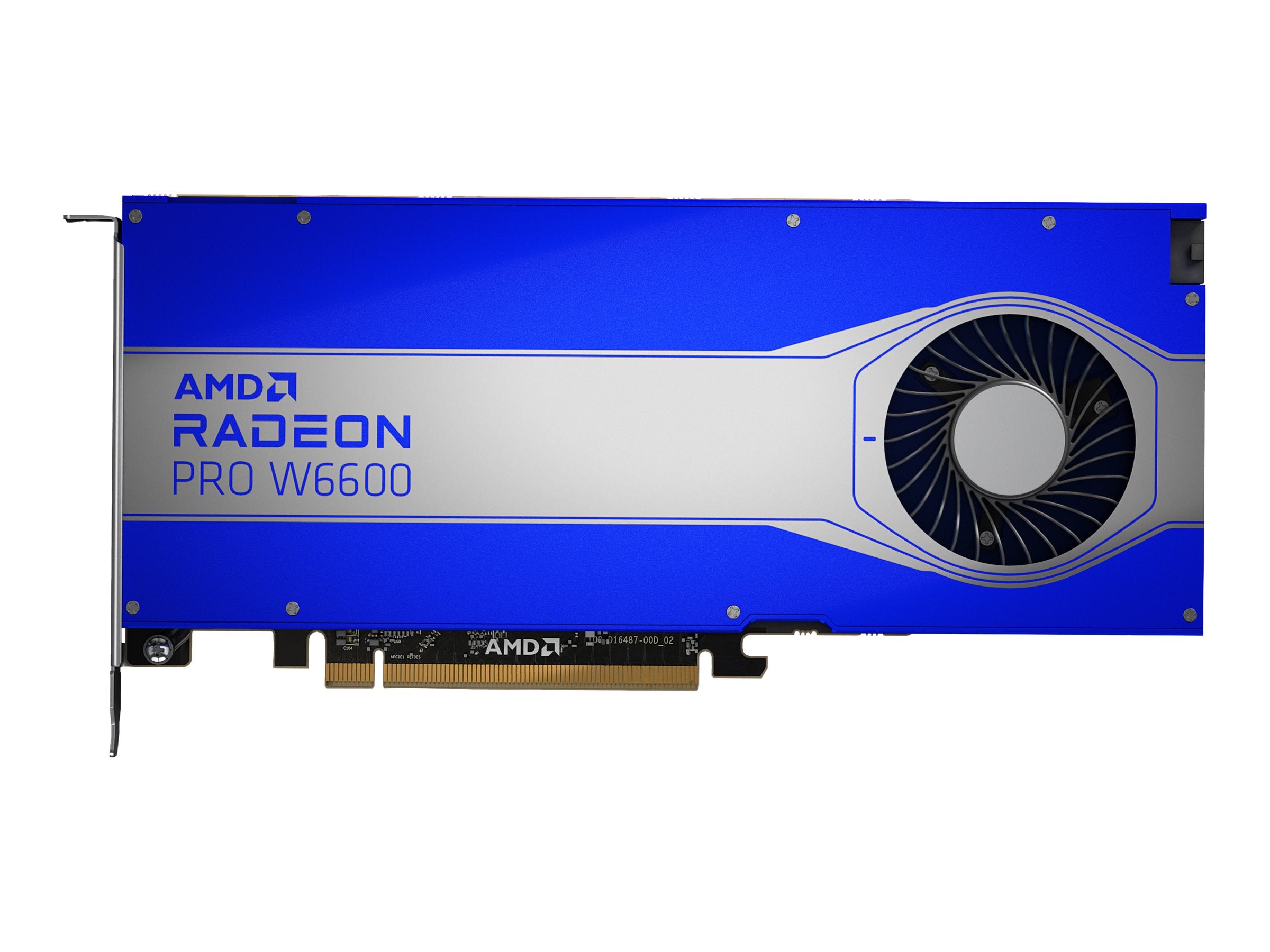 HP AMD Radeon Pro W6600 8GB GDDR6 Grafikkarte Vorderansicht