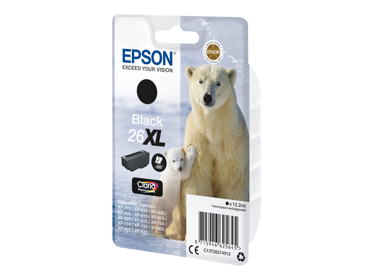 EPSON 26XL Tintenpatrone schwarz Verpackung