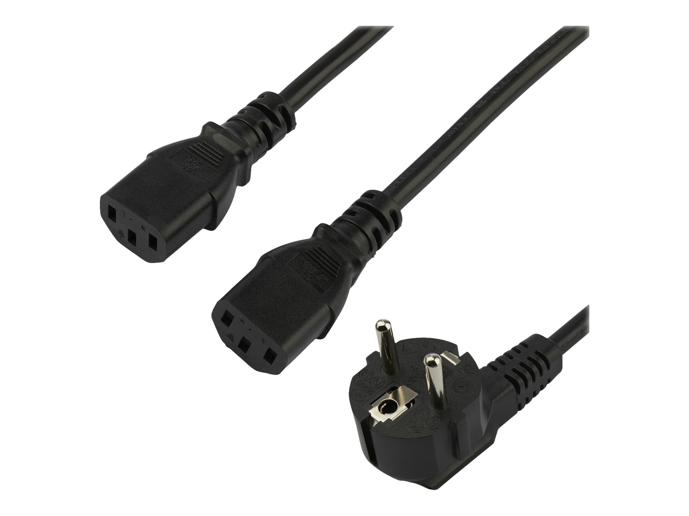 STARTECH.COM 2m C13 Power Cord - Vorderansicht