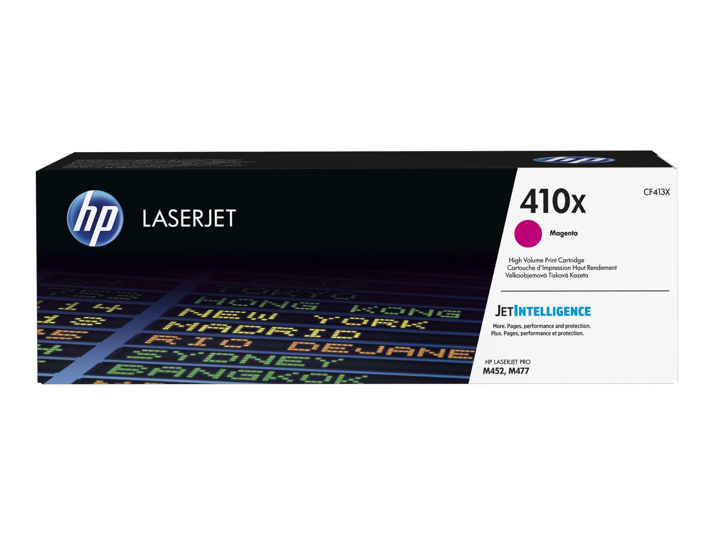 HP 410X Original Toner Cartridge magenta HY - Vorderansicht