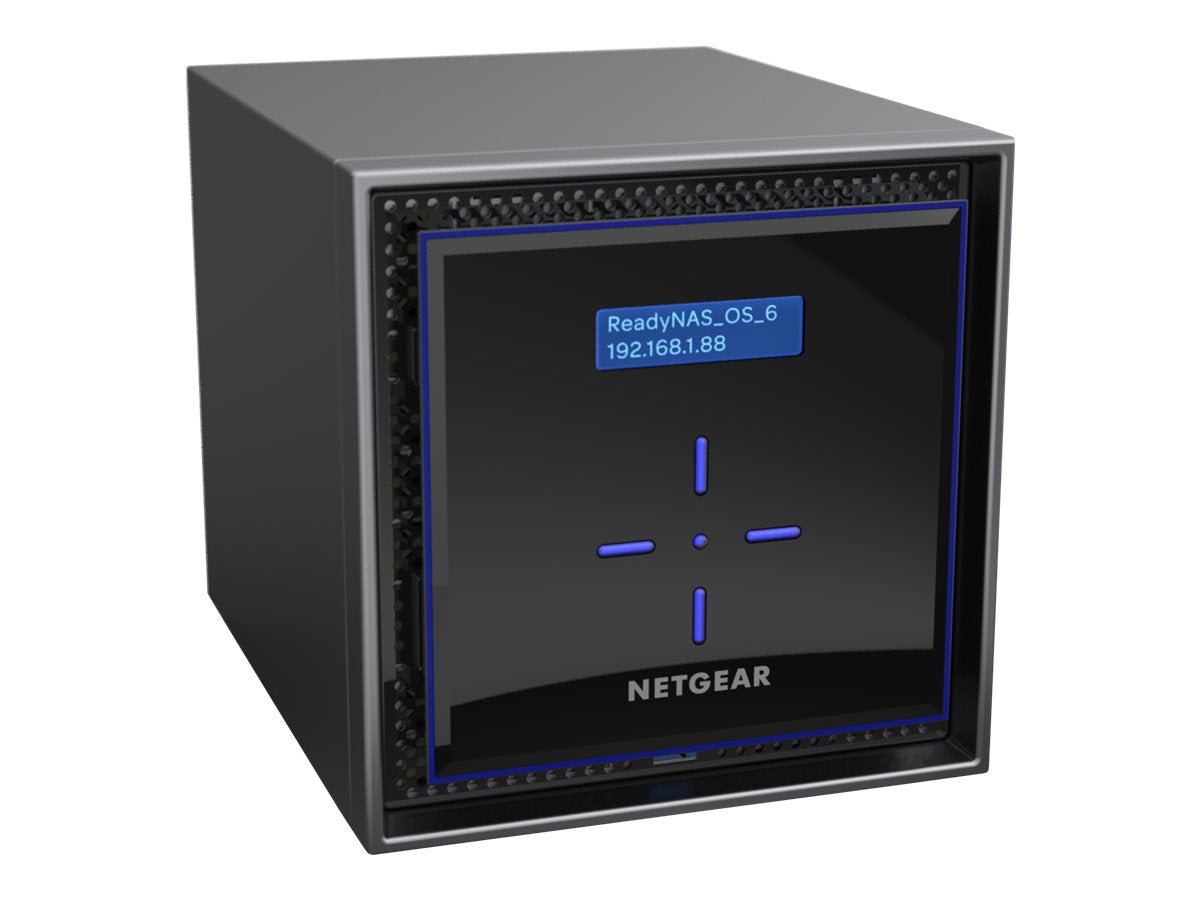 NETGEAR ReadyNAS 424 NAS-Server Vorderansicht