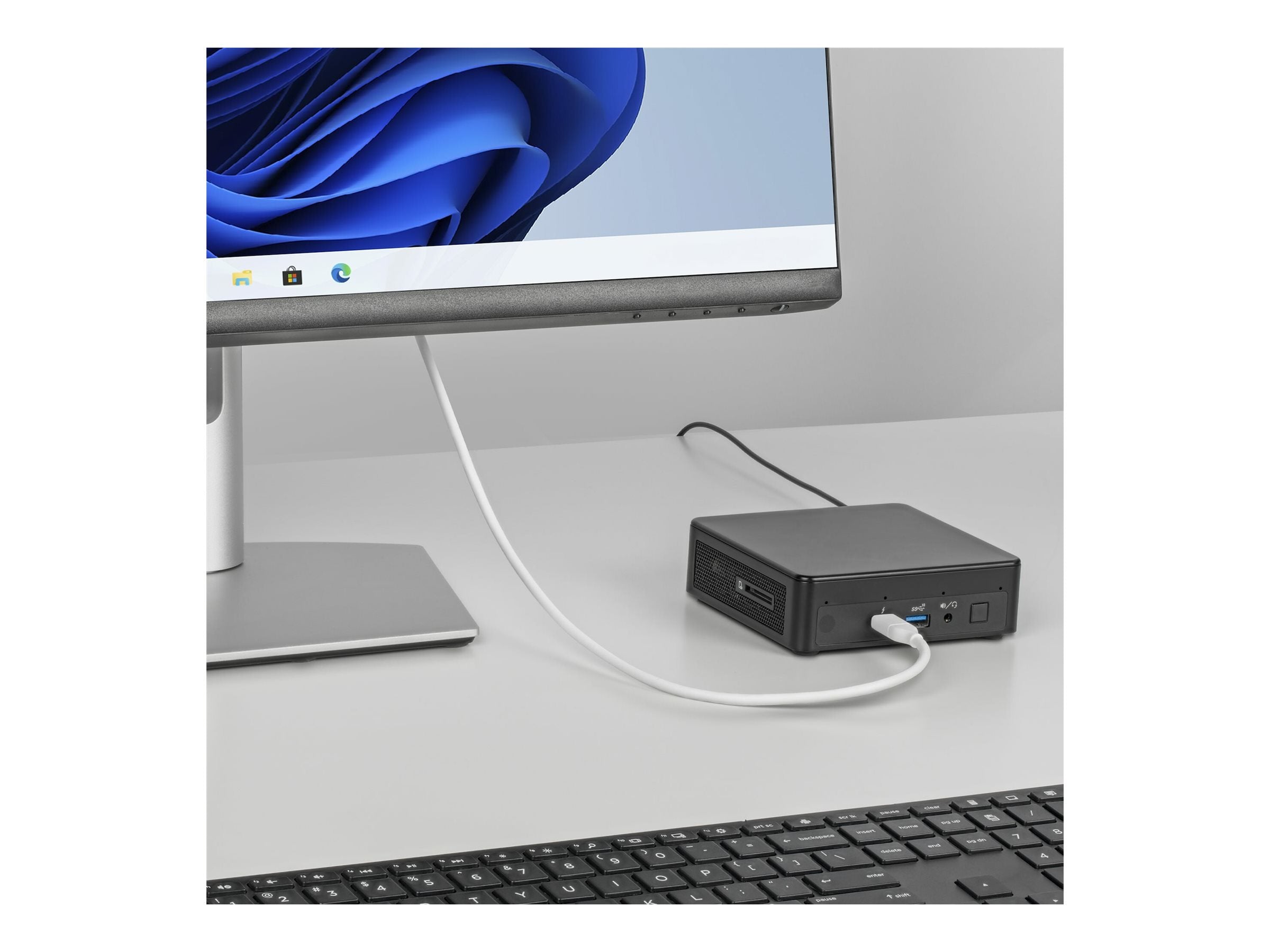 STARTECH.COM 2m USB-C auf DisplayPort 1.2 Kabel/Adapter Bidirektional 4K 60Hz Thunderbolt/USB Typ-C zu DP Adapterkabel