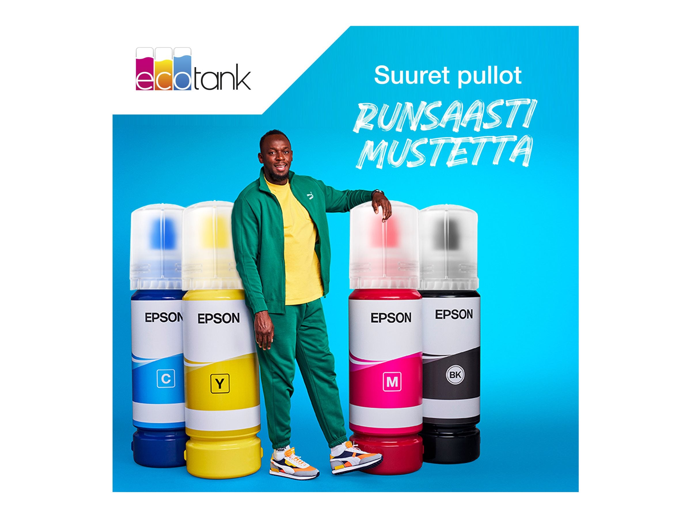 EPSON 1LB 104 EcoTank Magenta Tintenflasche mit Drucker