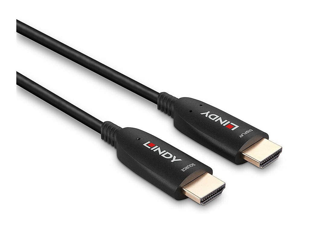 LINDY 15m Fibre Optic Hybrid HDMI 8K60 Kabel - Anschlussansicht