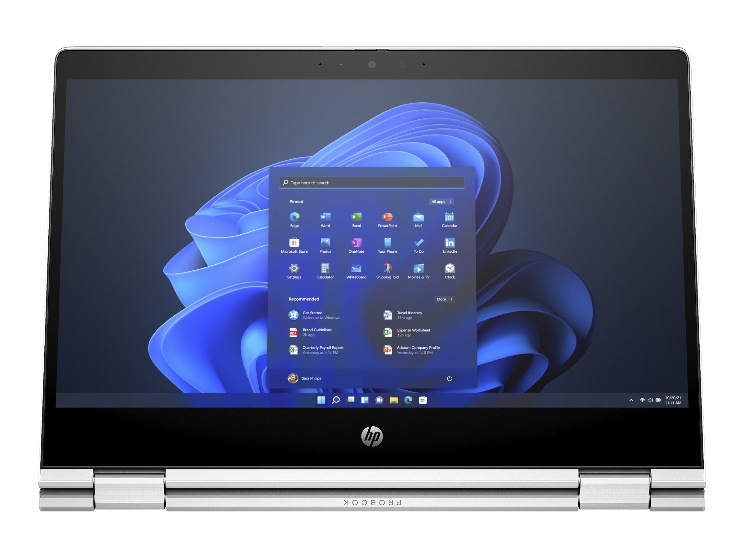 HP Pro x360 435 G10 Notebook Vorderansicht