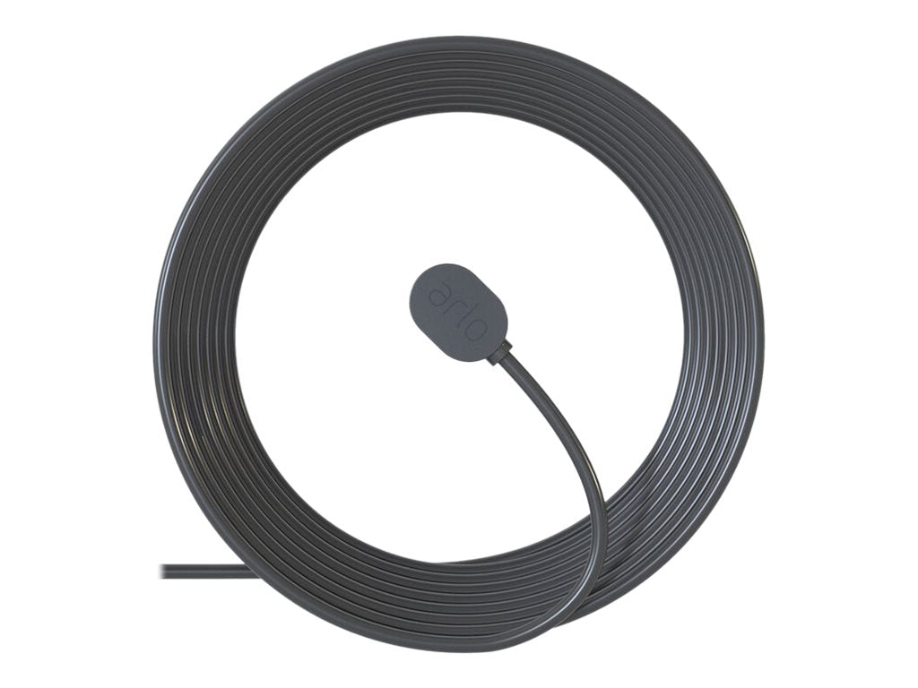 ARLO Outdoor Magnetic Charging Cable Black