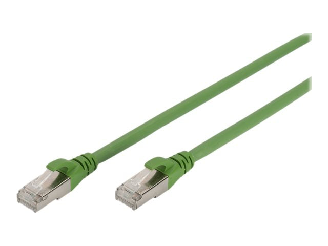 DIGITUS CAT 6A S-FTP Patchkabel Cu PUR AWG 26/7 5.00 m - Vorderansicht