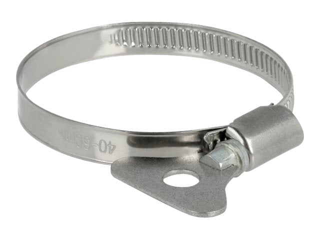 DELOCK Schlauchschelle mit Flügelmutter 40-60mm 10 Stück Metall