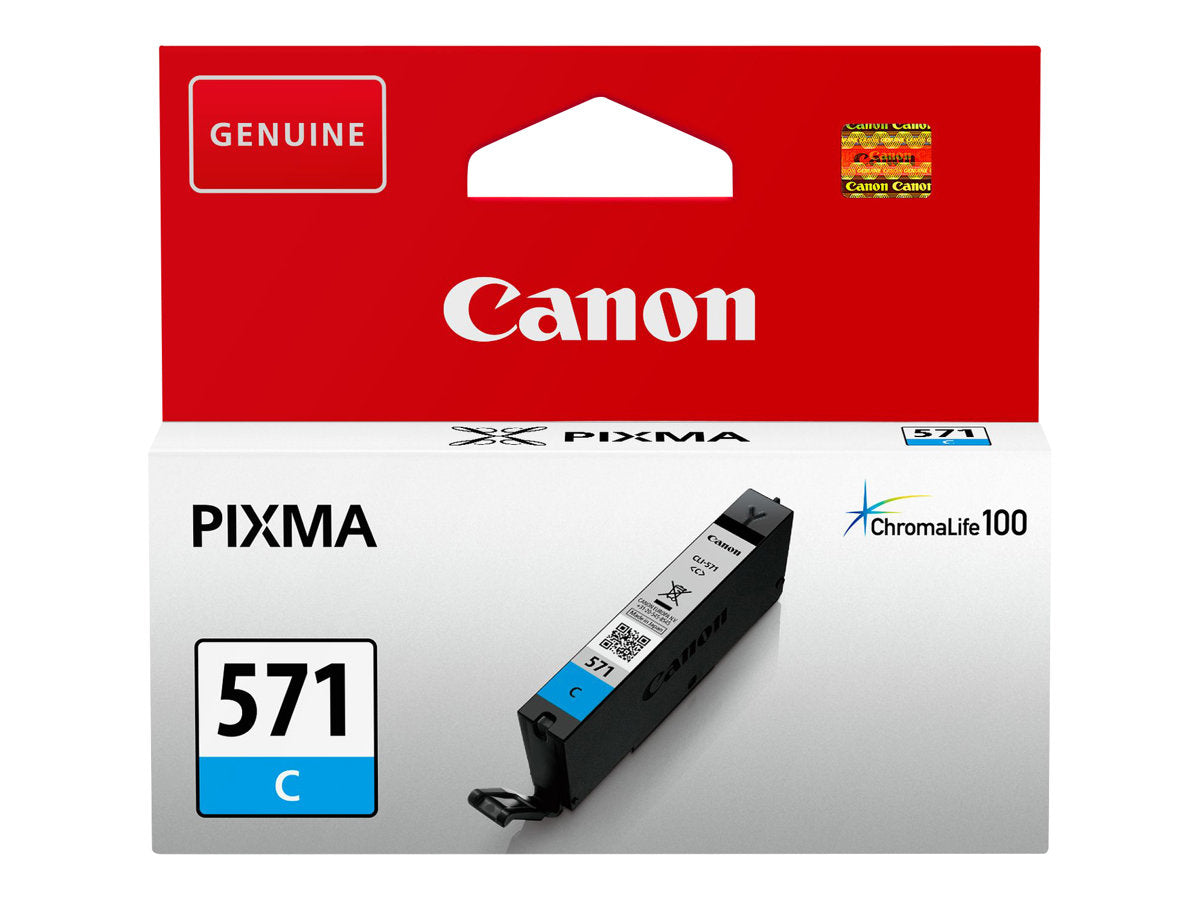 CANON 1LB CLI-571 C Tintenbehälter Vorderansicht