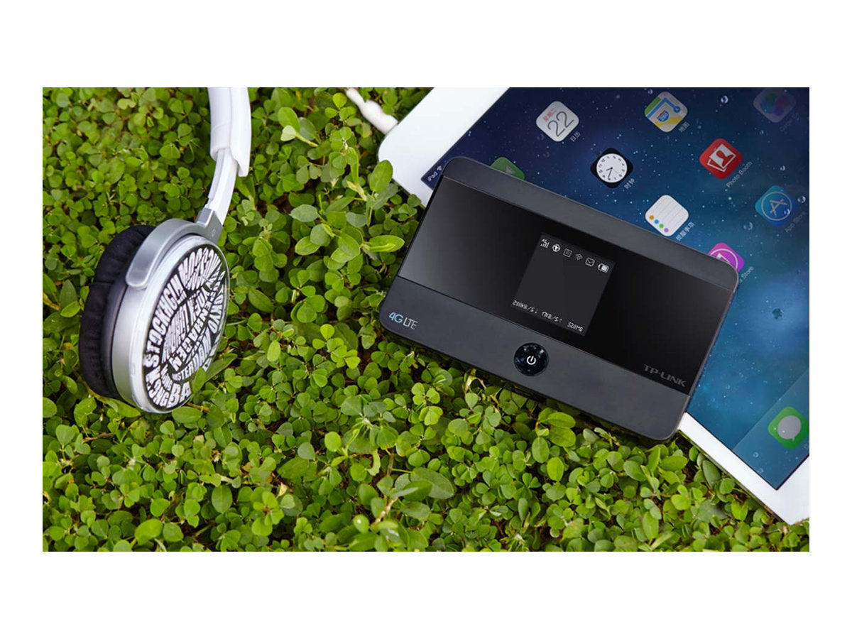 TP-LINK M7350 mobiler 4G/LTE WLAN Router Vorderansicht