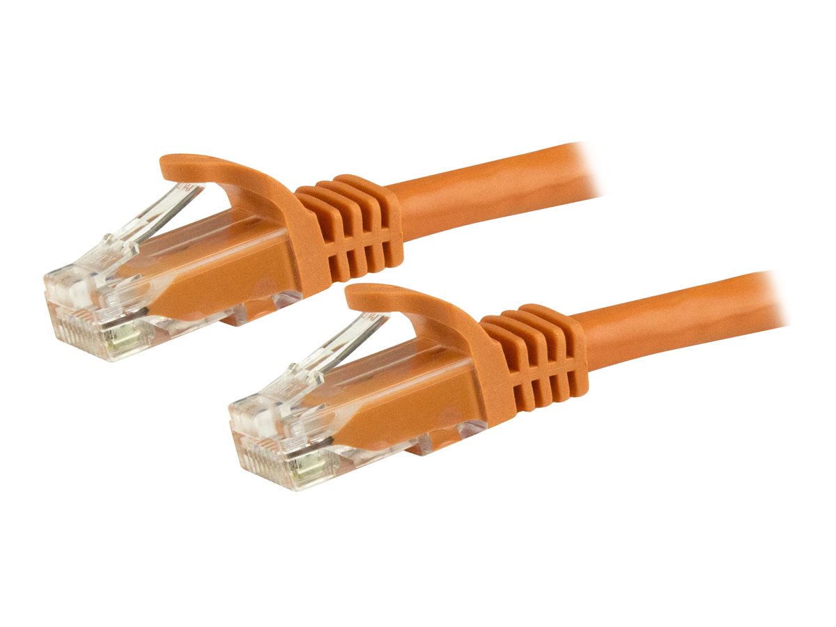 STARTECH.COM Cat6 Patch Cable 1m Orange - Anschlussansicht