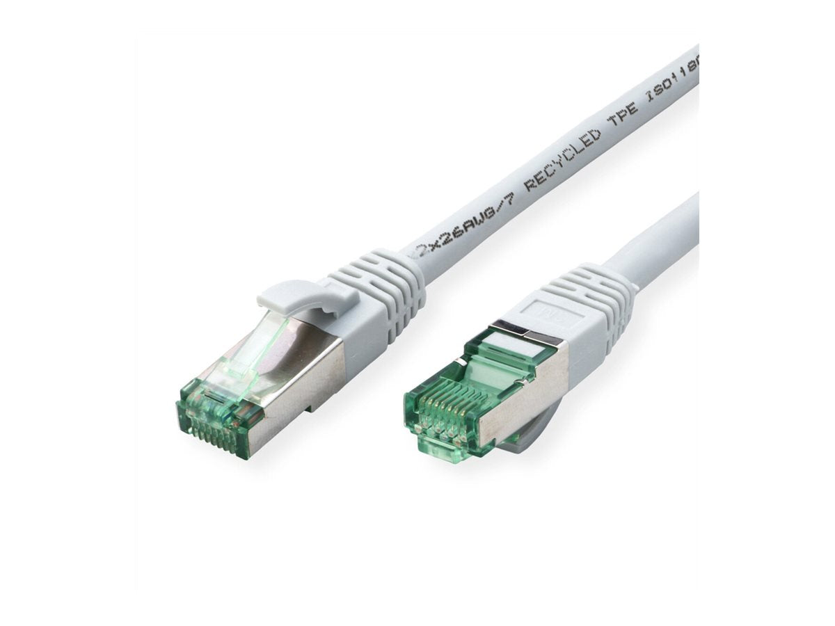 ROLINE RM Patchkabel Kat.6A S/FTP PiMF grau 3m - Verpackung