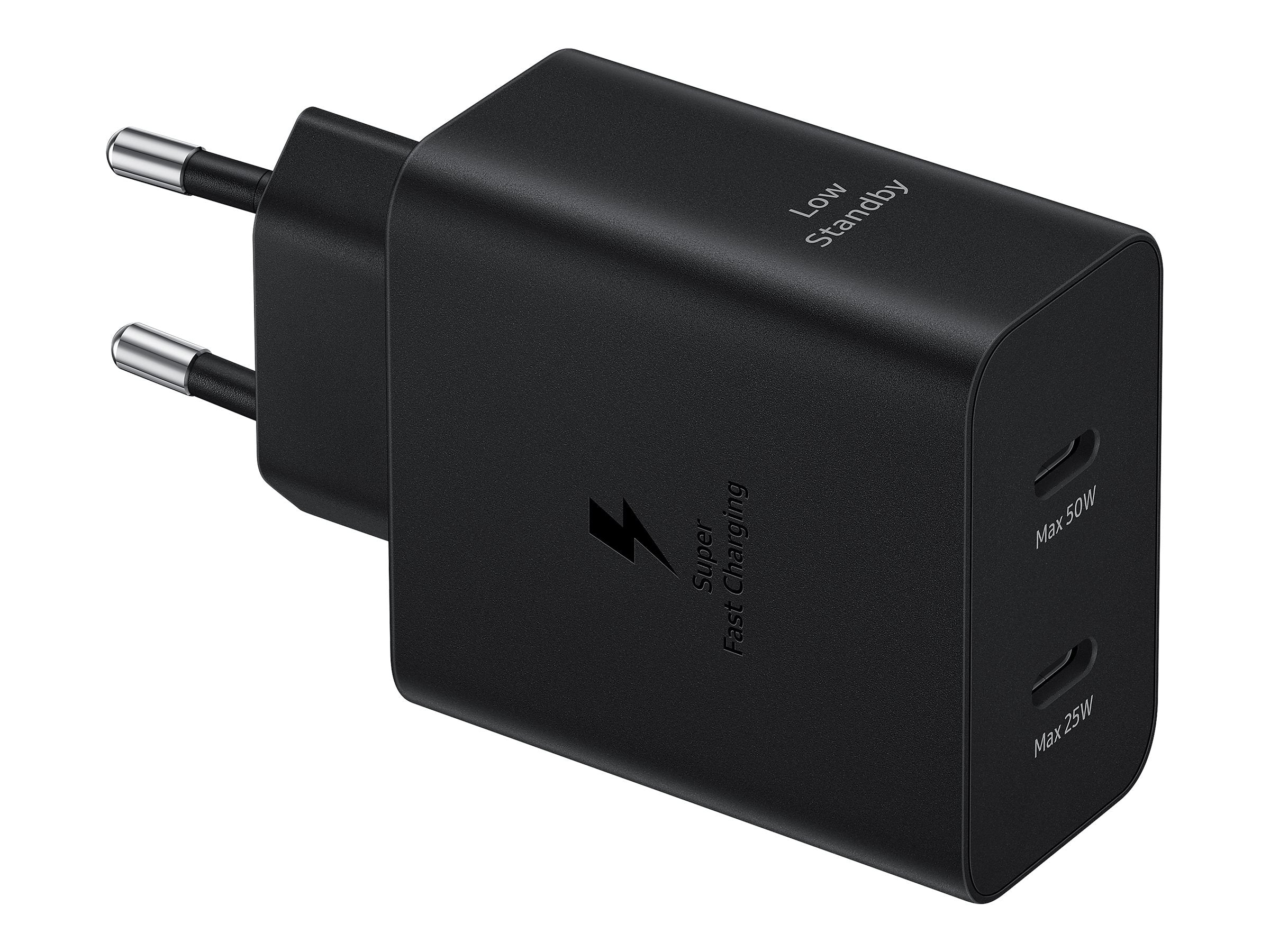 SAMSUNG Schnellladeadapter Duo 50W Vorderansicht