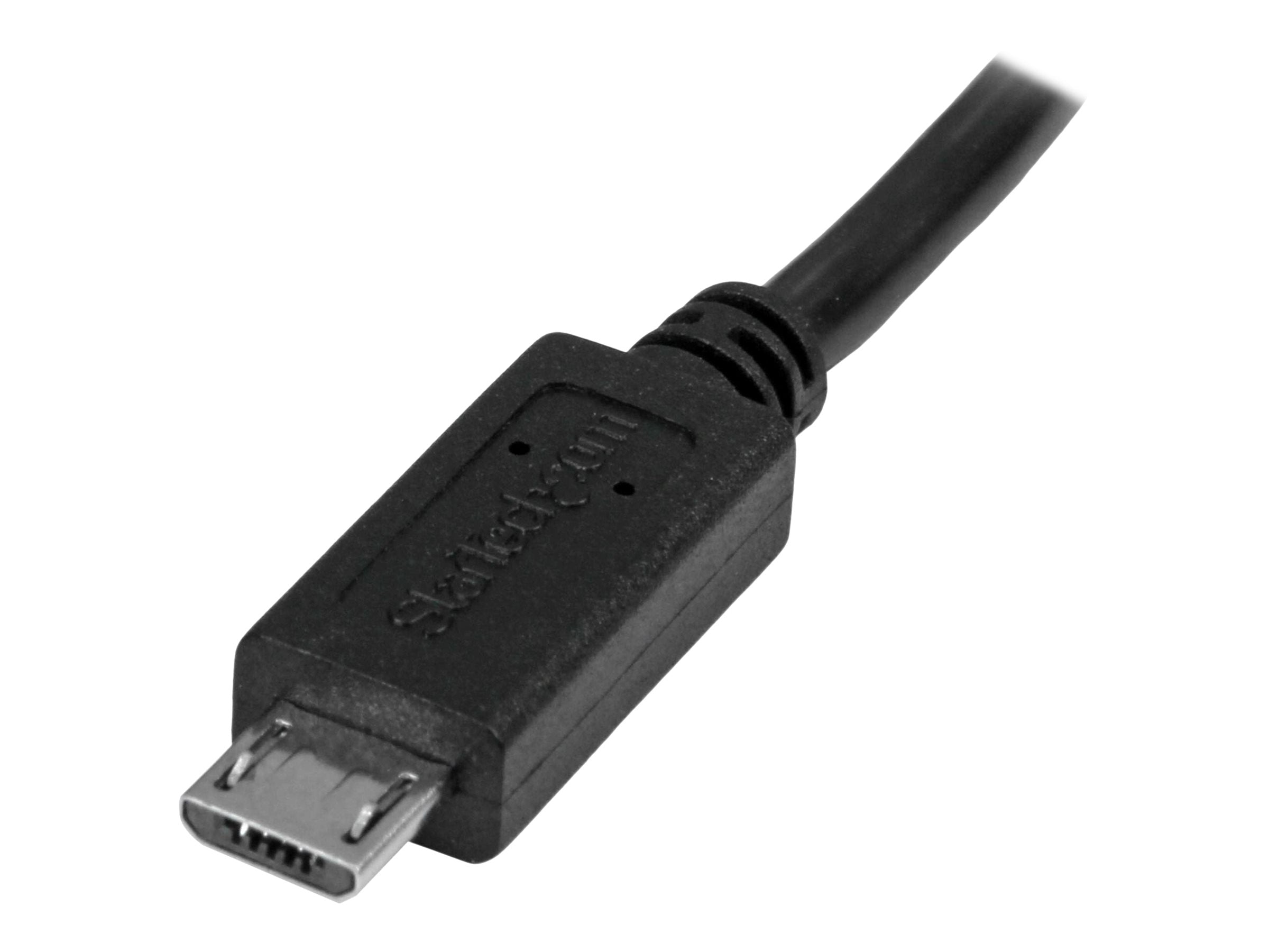 STARTECH.COM Micro-USB Verlängerungskabel 0.5m Vorderansicht