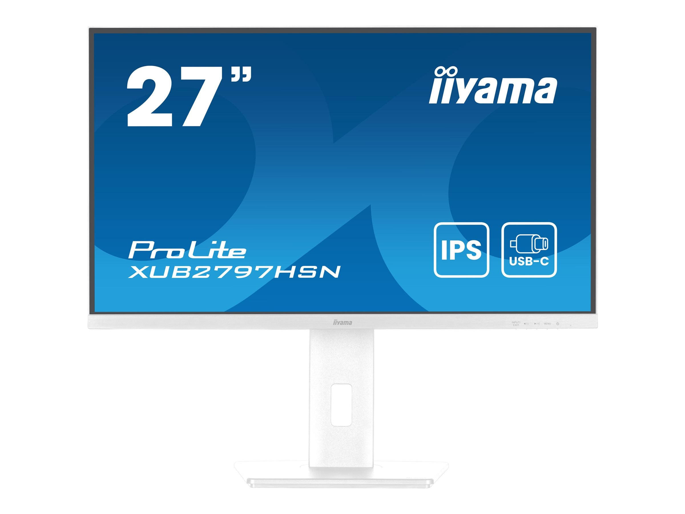 IIYAMA XUB2797HSN-W2 27 Zoll LED-Monitor Vorderansicht