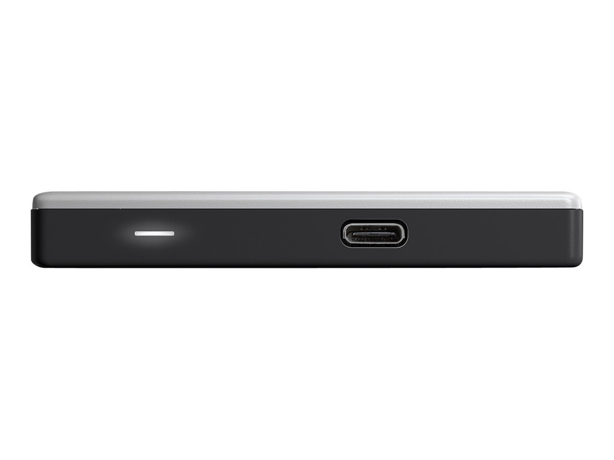 WD My Passport Ultra 1TB Silver USB-C/USB3.0 HDD Seitenansicht