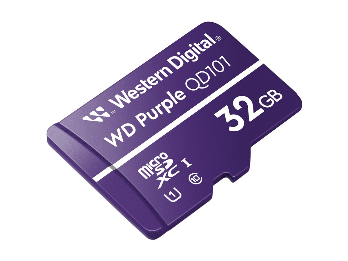 WD Purple 32GB Surveillance microSD HC - Vorderansicht