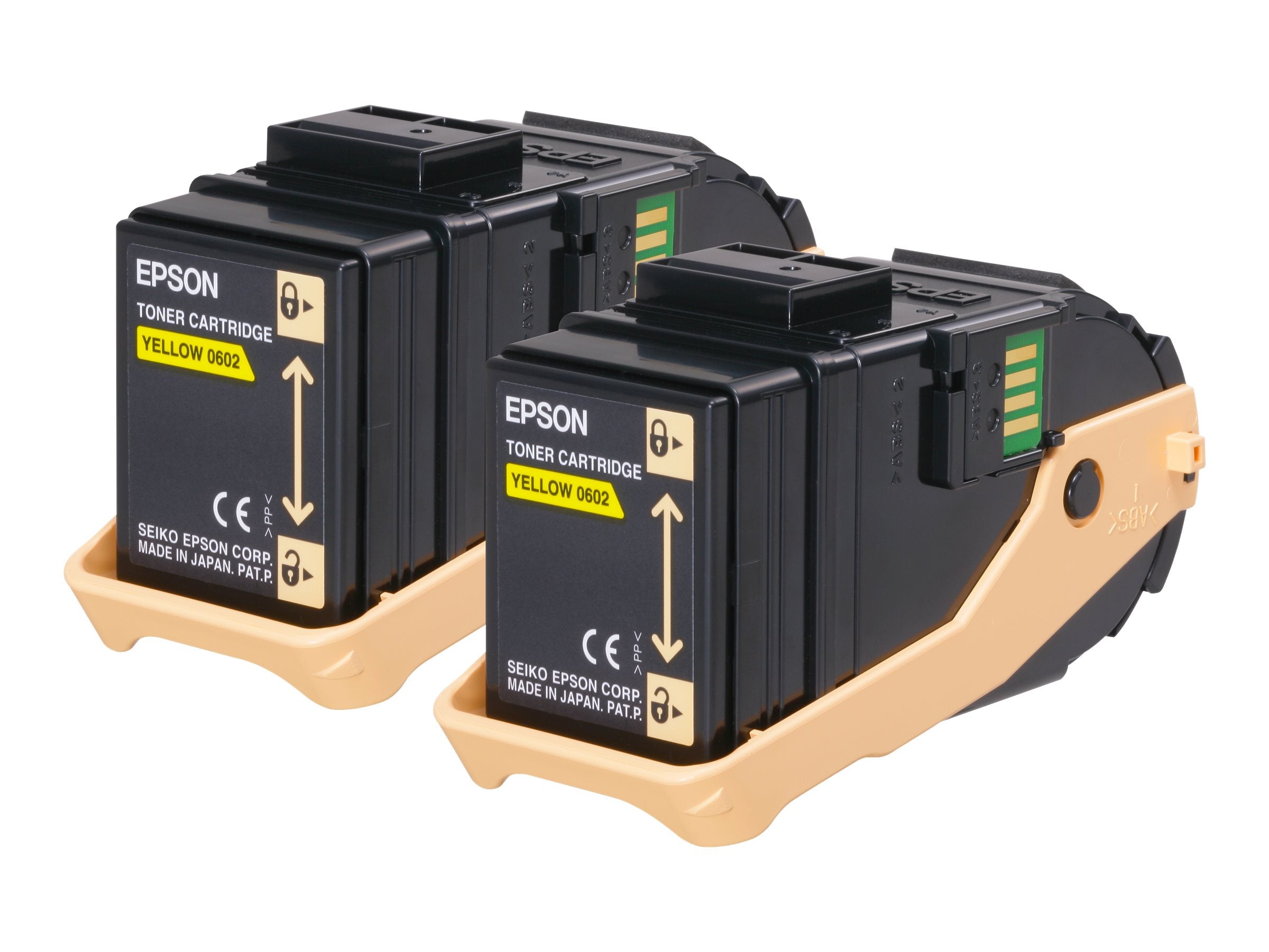 EPSON AL-C9300N Toner gelb Vorderansicht